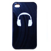 Image of iPhone 4/4S/5 Case - Headphones