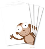 Image of Happy Monkey Greeting Card Set