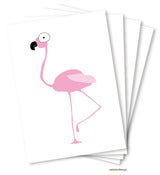 Image of Flamingo Greeting Card Set