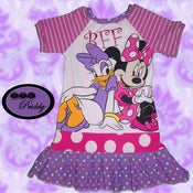 Image of **SOLD OUT** Minnie Mouse & Daisy Duck BFF Dress - Size 5T/6
