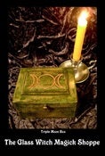 Image of Large Triple Moon Goddess Box for Everything Magick (EF) 