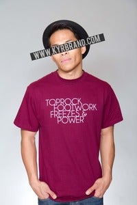 Image of ***KNOW YOUR RANK*** Maroon Bboy Elements
