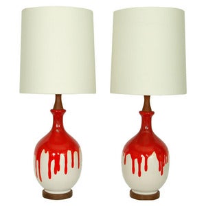 Image of The Aster Twins - Restyled Vintage Table Lamps