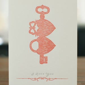 Image of Locket Silhouette Card
