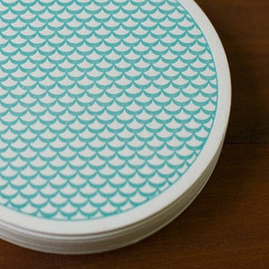 Image of Letterpress Scale Coasters