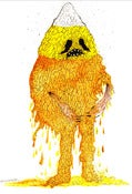 Image of Candycorn Dripper print