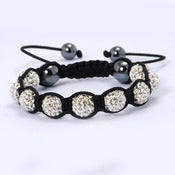 Image of Swarovski Crystal Elements Disco Ball, Cubic Zirconia bracelet