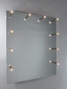 Image of MEDIUM Portrait Lightbulb Mirror | LED Bulbs