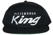 Image of Pittsburgh King wh/blk snapback