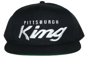 Image of Pittsburgh King wh/blk snapback