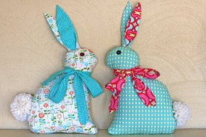 Image of Modern Folksy Bunny PDF Sewing Pattern