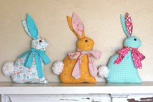 Image of Modern Folksy Bunny PDF Sewing Pattern