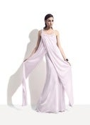 Image of Aida silk gown