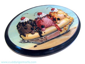 Image of "Make Like a Banana..." mounted giclee print