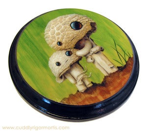 Image of "Mushy" mounted giclee print