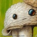 Image of "Mushy" mounted giclee print