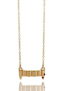Image of Love Bites Vampire teeth necklace