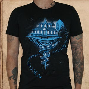 Image of House of Leaves - discharge inks - unisex - almost totally sold out S/M/L left