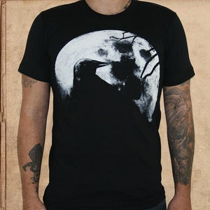 Image of the Raven - discharge ink - unisex