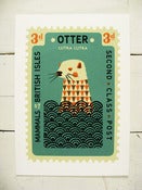 Image of Large Otter Stamp