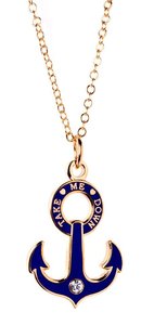 Image of Take me down anchor necklace