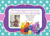 Image of Backyardigans Invitation