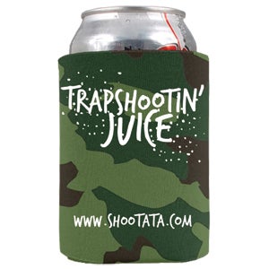 Image of Trapshootin' Juice Camo Koozie