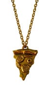 Image of Golden Pizza Necklace