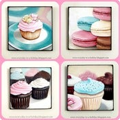 Image of Set of 4 instagram inspired wood mounted prints YOUR CHOICE!