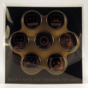 Image of Golden Button Pack - Ghost Edition