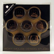 Image of Golden Magnet Pack - Ghost Edition