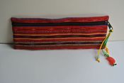 Image of Red Guatemalan Pencil Pouch