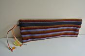 Image of Stripes Guatemalan Pencil Pouch