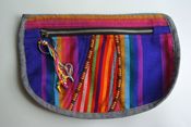 Image of Carry All Guatemalan Pouch- Brown Backing 