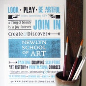 Image of NEWLYN SCHOOL of ART: Silkscreen Poster