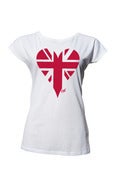 Image of Alice White 'Heart' T-Shirt
