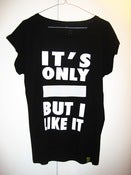 Image of "Rock 2012" Play-Shirt rolled sleeves tunic (Black)