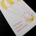 Image of 1009 - paratrooper baby letterpress congratulations card