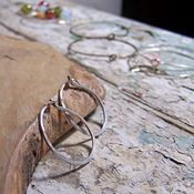 Image of Mini Hoops- Classic Silver