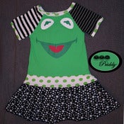 Image of Kermit The Star Muppets Dress - Size 9/10