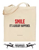 Image of It's Already Happened TOTE BAG