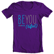 Image of Be You (tiful) - Purple [Ladies Junior Fit]