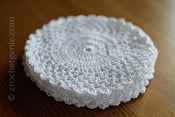 Image of Set of White Coasters