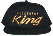 Image of PIttsburgh King snapback blk/gold