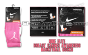 Image of Nike Elite Basketball Socks Think Pink PINK/WHITE