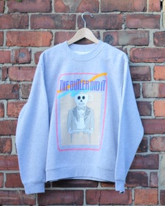 Image of The Butler Did It | Grey Sweatshirt