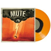 Image of Mute "Thunderblast" LP (Black in Orange Color in Color Vinyl)