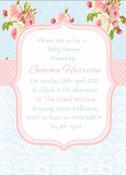 Image of Shabby Chic Party Invitations