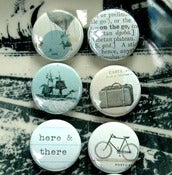 Image of on the go badge buttons