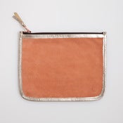 Image of NECESSAIRE-Peach & Platinum